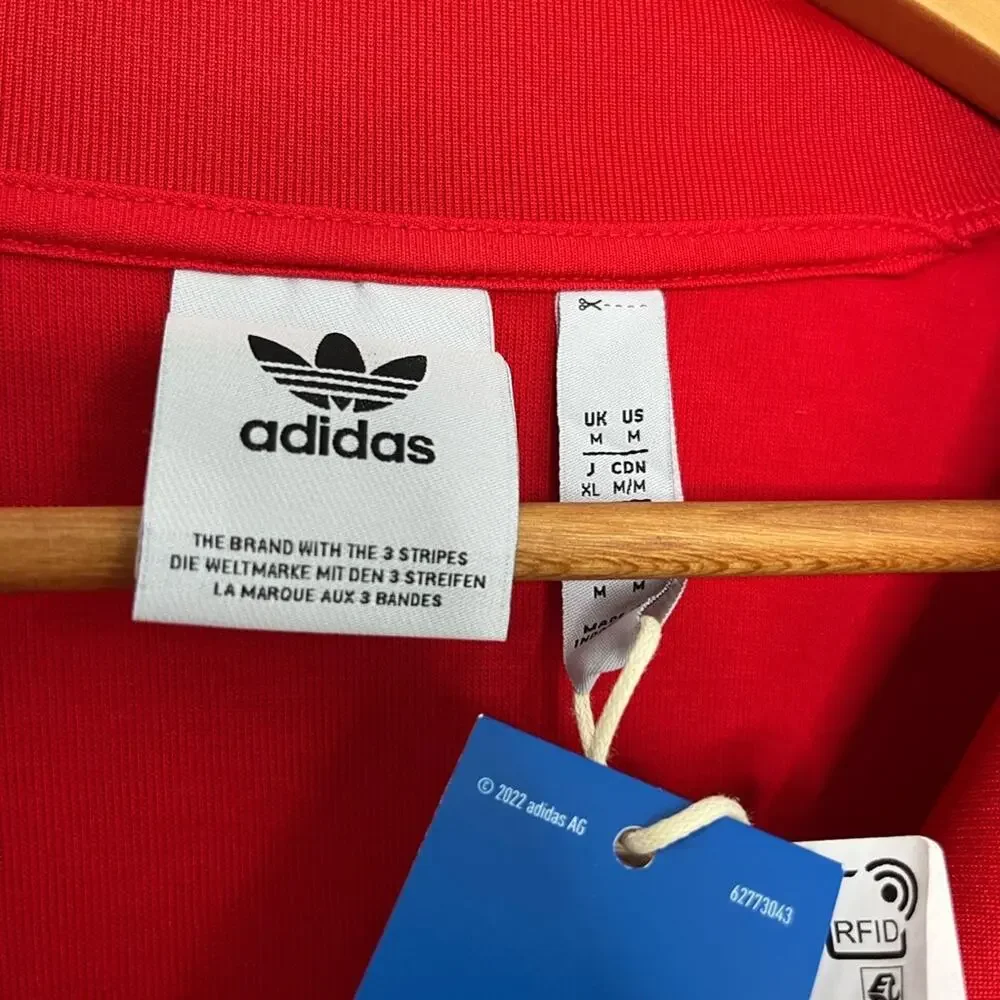 Adidas Mens Quarter ZIp Original Track Top Size Medium